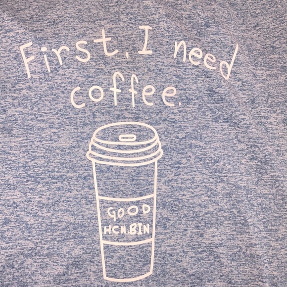 First I need coffee size medium blue hooded top - Picture 6 of 6